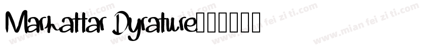 Marhattar Dyrature字体转换
